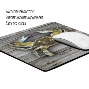 Mauspad Chesapeake Blue Crab Coastal Design - Bild 1 von 4