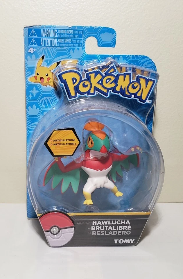 Pokemon Alolan Vulpix VS Crabcrawler Battle POSED Figures 2018 TOMY