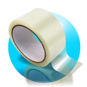 3x Rolle KLEBEBAND Transparent Paketklebeband Packfilm Paketfilm Packband 50m - Bild 1 von 1