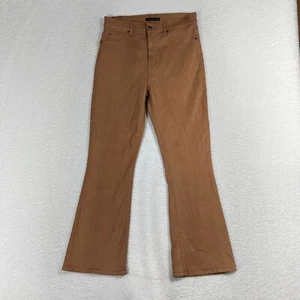 7 For All Mankind Jeans Women's 30 (28.5x27) Flared Modal Stretch Denim Pants - Picture 1 of 10