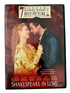 Shakespeare in Love DVD® 1999© Gwyneth Paltrow Joseph Fiennes Very Good - Picture 1 of 3