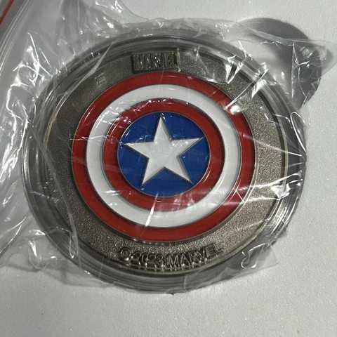 NEW IN BAG CHARLOTTE FC MARVEL MILITARY HERO NIGHT COIN JULY 8, 2023 Cover