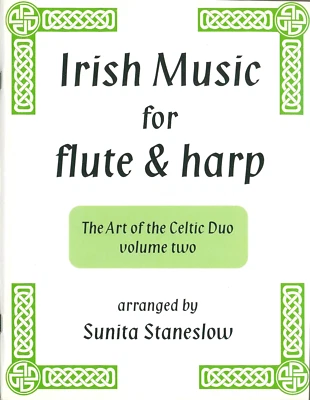 Irish Music for Flute and Harp Songbook Sunita Staneslow Art of Celtic Duo Vol 2 - Image 1 of 4