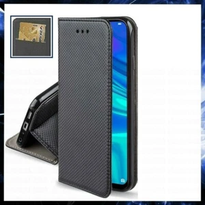 COQUE PORTEFEUILLE NOIR Pour SAMSUNG GALAXY S8 PLUS ETUI HOUSSE LIVRE ANTICHOC - Photo 1 sur 6