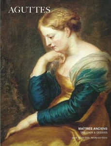 Stange Paris Aguttes Auktion Juin 2020 Drouot Large Old Masters Gemälde Antik - Bild 1 von 1