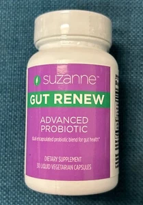 Suzanne GUT RENEW Advanced Probiotic 30 Liquid Veget.Capsules Exp.12/2025 New - Picture 1 of 3