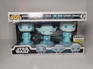 Force Ghost: Anakin Skywalker, Yoda & Obi- Wan Kenobi Endor Glow in the dark - Picture 1 of 6