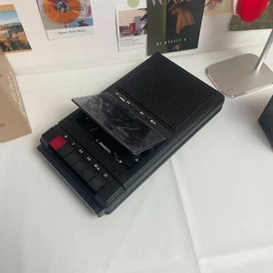 Retro Portable Cassette Recorder Player USB/Tape with Record Mic & Speaker Music - Picture 1 of 15