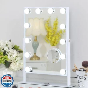 Espejo de Maquillaje Iluminado FENCHILIN Espejo Hollywood Espejo de Maquillaje de Tocador con Li - Imagen 1 de 5