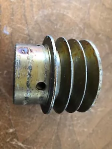 NOS Delta 3 belt pulley p/n 422291300003 1.12" bore 3 x 3/8" Belts - Picture 1 of 5