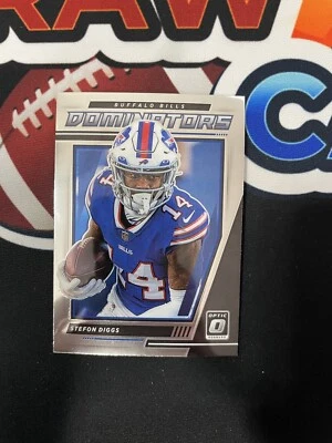 STEFON DIGGS 2021 PANINI DONRUSS OPTIC DOMINATORS INSERT CARD #DM-SD BILLS - Image 1 of 2