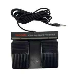 TASCAM RC-60P Interruttore a pedale doppio telecomando per prodotto TASCAM imperfezioni estetiche - Foto 1 di 11