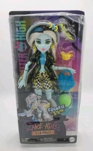 monster High Frankie Stein Scare-adise Island Doll Brand New - Picture 1 of 10
