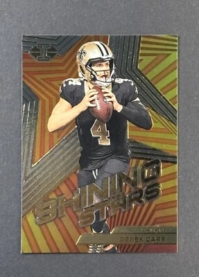 2023 Panini Illusions - Shining Stars #6 Derek Carr - Image 1 of 2