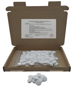 100 pastillas de limpieza para Siemens EQ3 EQ5 EQ6 EQ7 EQ8 EQ9, Bosch Nivona WMF - Imagen 1 de 5