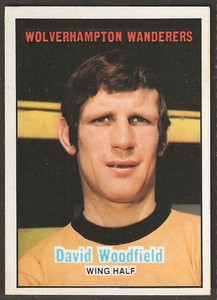 A&BC-FOOTBALL 1970 (ORANGE BACK 001-085)-#030- WOLVES - DAVID WOODFIELD