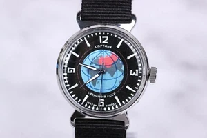 Wristwatches Pobeda, Sputnik watch, Rare Military watches, Soviet Men's watch. - Picture 1 of 11
