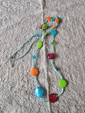 Kohl's Single Strand Long 40" Necklace Multi-color styles beads