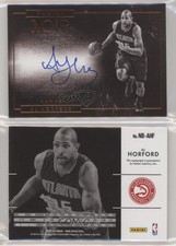 2015-16 Panini Noir Black and White Bronze /25 Al Horford #NB-AHF Auto