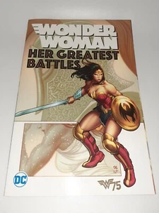 DC Wonder Woman Her Greatest Battles TPB Neu Ungelesen 9,6 KOSTENLOSER VERSAND - Bild 1 von 3