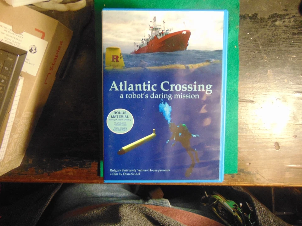 Atlantic Crossing: A Robots Daring Mission DVD Rutgers University  — 第 1/1 张图片