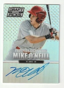 2013 Panini Prizm Draft Mike O'Neill St Louis Cardinals Autograph Auto Card - Picture 1 of 1