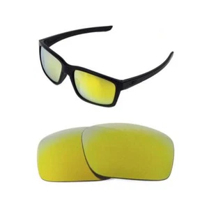 NEW POLARIZED 24K GOLD REPLACEMENT LENS FOR OAKLEY SYLAS SUNGLASSES - Picture 1 of 5