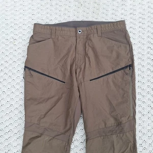 KUHL Radikl Outsider Pant Klassik Fit Waxed Ripstop Driftwood Brown - 38x32 - Picture 1 of 12