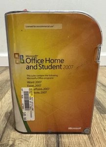 Microsoft MS Office Home and Student 2007 Word Excel PowerPoint OneNote W/ Key - Picture 1 of 5