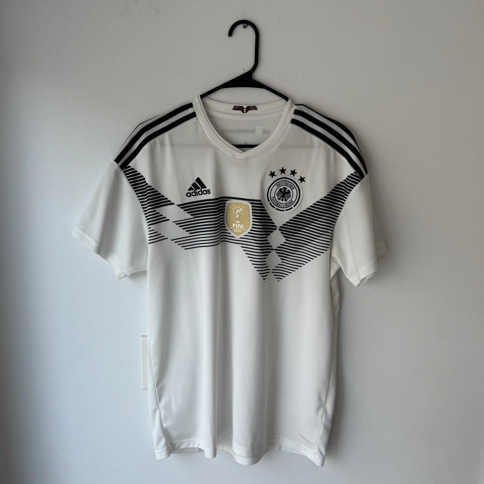 Camiseta Adidas Selección Nacional Alemania Blanca 2018 Home Stadium - (BR7843) Talla:L Foto 1 de 4