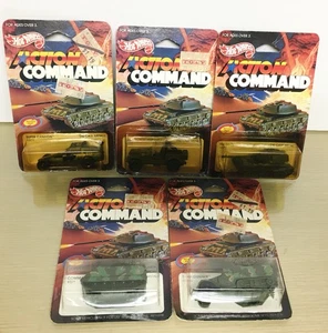 1984 Hot Wheels Action Command - Lot of 5 diff Vehicles. Alles Neu - MISP - Bild 1 von 1