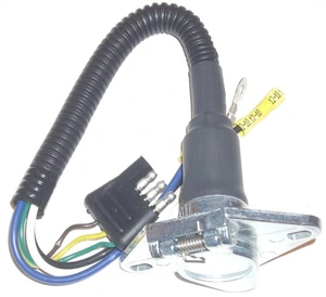 Napa 755-1538 Trailer Light Adaptor 6-Way Round Connector R1SH4 - Bild 1 von 3