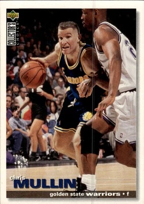 1995-96 Collector's Choice Player's Club #117 Chris Mullin Golden State Warriors - Image 1 of 2