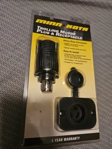 NEW Minn Kota 12VCP 3-Wire  Receptacle & Plug Trolling Motor - Bild 1 von 8