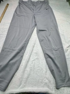 Nike Pro Vapor Baseball Pants - Dri Fit - Grey - Men Large RN 56323 CA05553 - Picture 1 of 7