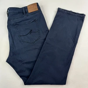 34 Heritage Mens 42x34 Blue Charisma Comfort Rise Classic Straight Leg Pants - Picture 1 of 13