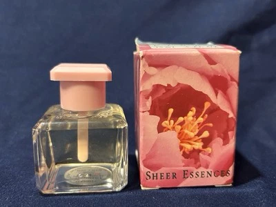 Vintage 1998 Avon   Sheer Essences Peony  Purse Perfume Oil .5 oz / 15 ml   New - Image 1 of 2