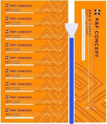 Minadax APS-C Sensor Reinigung 16mm Mikrofaser Swabs 10 Stück Staubfrei KF - Bild 1 von 4