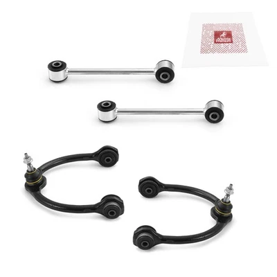 Front Upper Control Arm & Front Sway Bar Link Kit for 2006-2010 Jeep Commander - Imagen 1 de 4