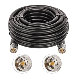 XRDS 18FT KMR 400 UHF Koaxialkabel - PL-259 UHF Stecker, Low Loss 50... - Bild 1 von 6