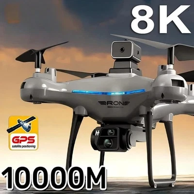 Drone 8K Aerial HD Professional Dual Camera Brushless Motor Obstacle Avoidance - Image 1 of 4