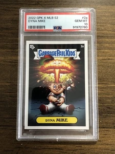 2022 Mike Trout Garbage Pail Kids GPK X MLB S2 Dyna Mike PSA 10 LAA Angels - Bild 1 von 2