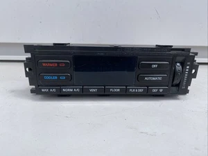 1990-94 Lincoln Towncar Climate Control AC Heater F5PF-18C612-AB Mark VIII 93-95 - Picture 1 of 8