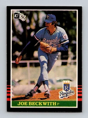 1985 Donruss #541 Joe Beckwith 85D2 - Image 1 of 2
