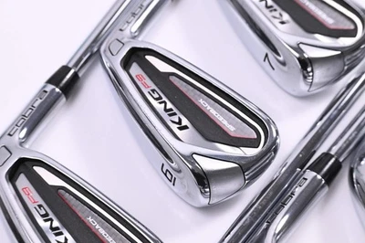 Cobra King F9 Irons / 5-PW+SW / Regular Flex KBS Tour-V 90 Shafts - Image 1 of 4