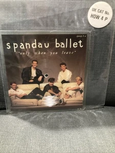 SPANDAU BALLET: Only  when you leave SQ Picture Disc  33 RPM UK 1984 NM - Picture 1 of 4