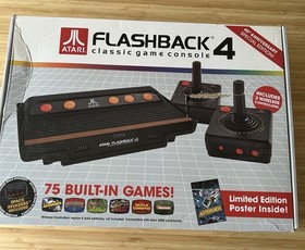 Atari Flashback 4 Classic Game Console 40th Anniversary Edition 75 Games