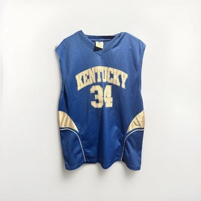 Vintage NCAA Kentucky Basketball Jersey #34 Size Large  - Image 1 of 3