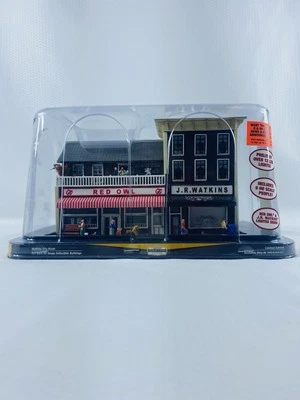 Menards 279-5013 HO Gauge WATKINS CITY BLOCK Gold Line Collect Bldg LED Lights - Image 1 of 4