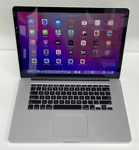 Apple MacBook Pro A1398 2015 15" Retina Core i7-4770HQ 2,2 GHz 256GB/16GB - AT08 - Foto 1 di 12